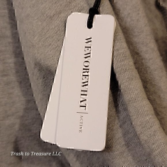 We Wore What Jumpsuit Coveralls Leisuresuit Jogger Hoodie Grey L - Picture 12 of 12